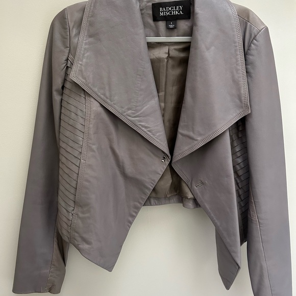 Vintage BADGLEY MISCHKA waterfall leather jacket - Picture 15 of 16